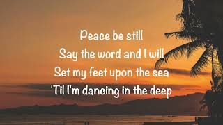 Hope Darst Peace Be Still with lyrics [upl. by Tteve]