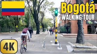 4K Bogotá Colombia  City Walking Tour [upl. by Aloisia]