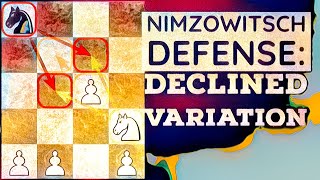 Nimzowitsch Defense Declined Variation  Chess Openings Explained [upl. by Dolphin]