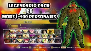 Legendario Pack de Mods 500 Personajes  Dragon Ball Xenoverse 2 [upl. by Faber]