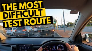 The Hardest Driving Test Route Mirrabooka If you can nail this one YOU WILL PASS [upl. by Eberhard]