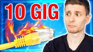 Can You Do 10 Gigabit Over Regular Cat 5e Ethernet The Results Will Shock You [upl. by Ichabod]