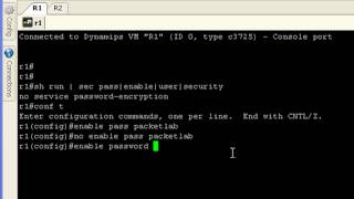 Cisco Passwords  Enforcing Mimimum Password Length  Part 3 [upl. by Yrome]