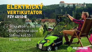 Fieldmann  Elektrický vertikutátor [upl. by Roley]