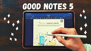 UNTERRICHT MIT GOODNOTES für Einsteiger  iPad in der Schule nutzen Vorbereitung  45 Minuten [upl. by Gettings261]