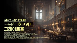 조용한 호그와트 그레이트홀 ASMR [upl. by Atiuqihs129]