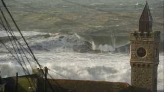 Porthleven Storm Feb 2014 [upl. by Audry]