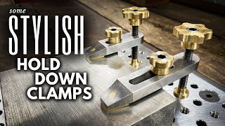 Some STYLISH Hold Down Clamps  INHERITANCE MACHINING [upl. by Edme]