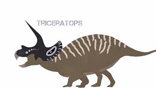 Triceratops vs torosaurus not finished [upl. by Laaspere]