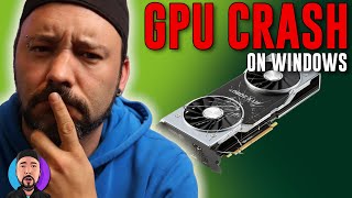 How to Fix GPU Crashes on Windows [upl. by Demahom283]