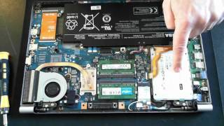 Toshiba Z40 Ultrabook Teardown [upl. by Solracsiul]