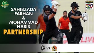 Sahibzada Farhan amp Mohammad Haris Partnership  KP vs Sindh  Match 10  National T20 2022  MS2T [upl. by Atterahs]