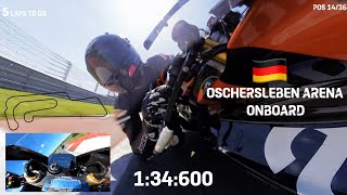 Racing On Oschersleben Track  Aprilia RSV4 Factory [upl. by Bannister39]