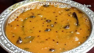 Hyderabadi Khatti dal recipe Authentic Hyderabadi khatti dal recipe [upl. by Royden7]