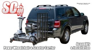 SC400V2 Hitch Mounted Medical Rack  Assembly amp Installation [upl. by Teerpnam796]