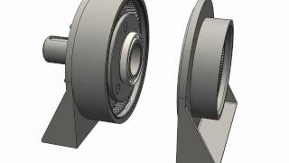 Planetary gear assembly animation [upl. by Onia]