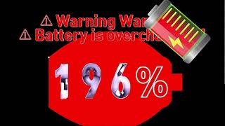 ⚡Battery🔋 explosion clock 1 minutes timer countdown alarm🔔Sometimes [upl. by Llenrap]