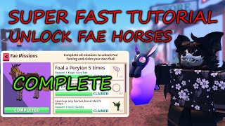 How to Complete Fae Journal Quests and Catch Fae Horses in HORSE LIFE [upl. by Manard]