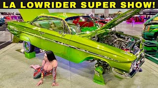 Original Lowrider LA Super Show 2024 The Worlds Hottest Lowriders Los Angeles Convention Center [upl. by Billat]