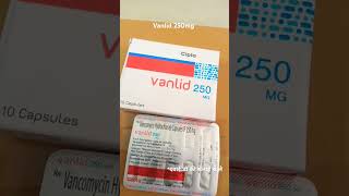 Vanlid 250 mgVancomycin 250mg Capsule Uses in Hindi mediinformer [upl. by Astred]