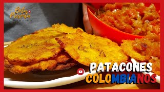 PATACONES COLOMBIANOS 🍌 como HACER PATACONES COLOMBIANOS [upl. by Francisca]