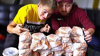 CHEESE CHALLENGE  qui mangera le plus de cheeseburger mcdo [upl. by Frantz984]