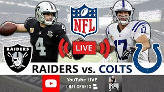 Raiders vs Colts Live Streaming Scoreboard Free PlayByPlay Highlights Analysis  NFL Week 14 [upl. by Eevets495]