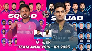 GT amp RR team analysis  IPL 2025PDoggspeaks [upl. by Eloise]