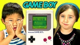 KIDS REACT TO GAME BOY [upl. by Yednarb455]