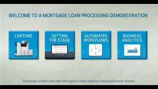 Mortgage Loan Processing Demonstration [upl. by Waldner]