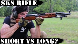 SKS Rifle Short vs Long [upl. by Immaj]