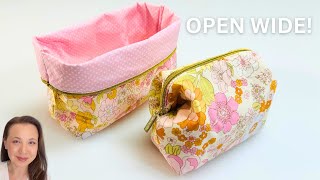 DIY Hannah Pouch Easy Access Convenient Storage and Beautiful Binding Techniques [upl. by Colinson]