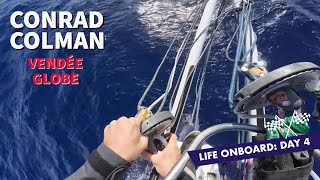 Vendée Globe  Life onboard  Day 4 [upl. by Yor]