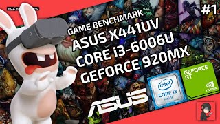 Intel Core i36006U amp Nvidia Geforce 920MX 13 Game Test  Asus X441UV [upl. by Vania]