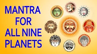 Most Effective Navagraha Mantras for Favorable Results  Rashi Mantras for All Nine Planets [upl. by Pinto]