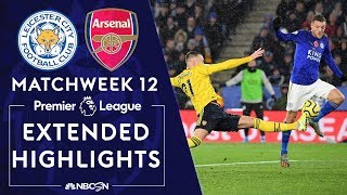 Leicester City v Arsenal  PREMIER LEAGUE HIGHLIGHTS  110919  NBC Sports [upl. by Esenej172]