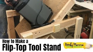 How to Make a Simple FlipTop Tool Cart for the Workshop [upl. by Adiazteb461]