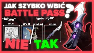 Jak SZYBKO wbić PRZEPUSTKĘ BOJOWĄ Battlepass Kompletna Analiza  Valorant [upl. by Kubetz]