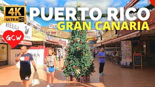 Gran Canaria PUERTO RICO November 2023 🔴 Cala Nova Apartments to Shopping Centre [upl. by Nielson783]