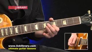 Beginner Blues Guitar Performance By Danny Gill Licklibrary [upl. by Mannes]