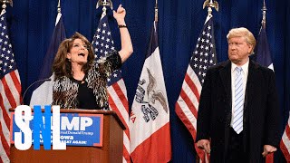 Palin Endorsement Cold Open  SNL [upl. by Suiravad425]