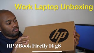 Unboxing HP ZBook Firefly 14 G8 my new work laptop [upl. by Rasla]