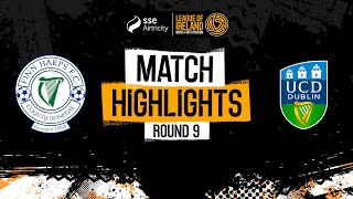 SSE Airtricity Mens First Division Round 9  Finn Harps 11 UCD  Highlights [upl. by Suravaj]