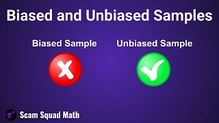 Biased and Unbiased Samples [upl. by Ellenrahs476]