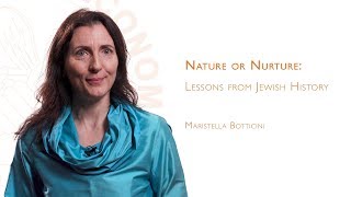 Nature or Nurture Lessons From Jewish History Maristella Botticini [upl. by Aldrich582]