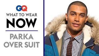 How to Wear a Parka – What to Wear Now  Style Guide  GQ [upl. by Ynaittirb]