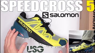 Salomon Speedcross 5 Review Salomon Trail Running Shoes Review [upl. by Pelaga]