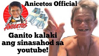 Magkano ang sahod ni Anicetos Official sa youtube [upl. by Gard]