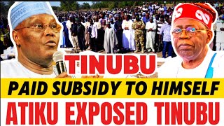 Breaking News Atiku Accused Tinubu Of Diverting Nigerias Money Through Fuel Subsidy [upl. by Ariom]