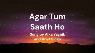 Agar Tum Saath Ho by Arijit singh pleace subscribe and like for motivation [upl. by Marasco]